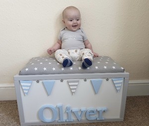 personalised toy box ebay
