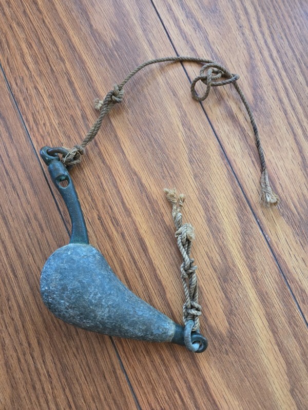 Vintage Heavy Solid Lead Deep Sea Surf Fishing Trolling Sinker Weight