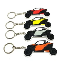 Can Am Maverick X3 Custom Rubber Keyring Key Chain Buy 1 Get 1 FREEEE!