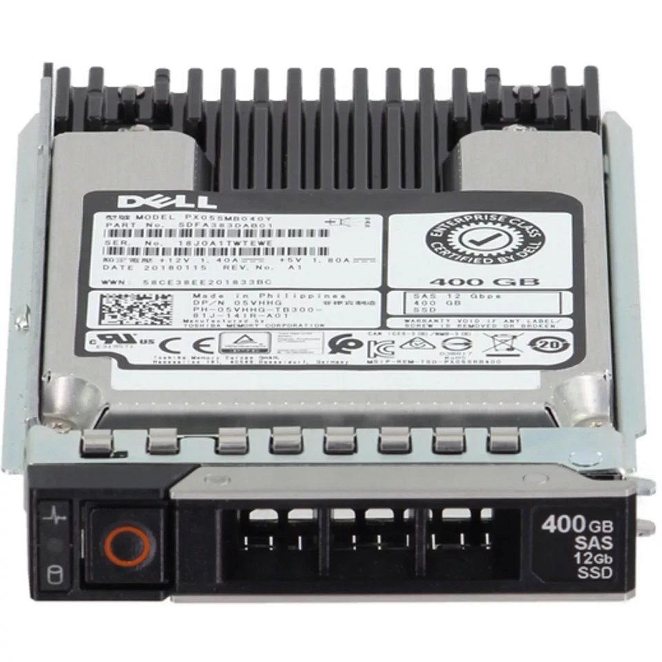 NEW Dell 400GB 2.5" SAS 12G PowerEdge 15G T350 R450 R550 R650 R750 Server SSD - Image 2 of 4