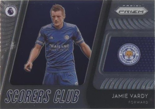 2020-21 Panini Prizm Premier League Leicester Jamie Vardy Violet 