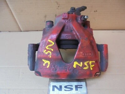 VW VOLKSWAGEN GOLF 2002 MK4 2.3 V5 NEARSIDE PASSENGER SIDE FRONT BRAKE CALIPER - Image 1 of 2