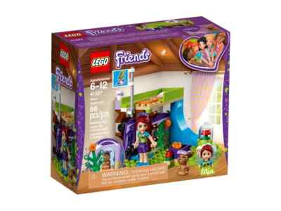 littlerooms apart セット Lego Mia's Bedroom 41327 Friends Minifigure Building Set