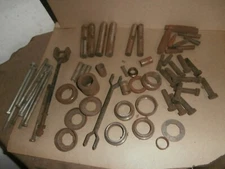 Vintage GM Auto Parts Hardware Bolts Bearing Sleeves Bushings Rods King Pins Lot
