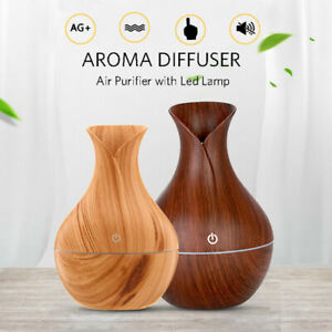LED Air Essential Diffuser Humidifier Aromatherapy Ultrasonic Aroma Purifier USB