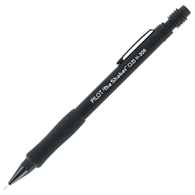 Pilot The Shaker Mechanical Pencil, 0.5 mm, Black Barrel, 1-Count
