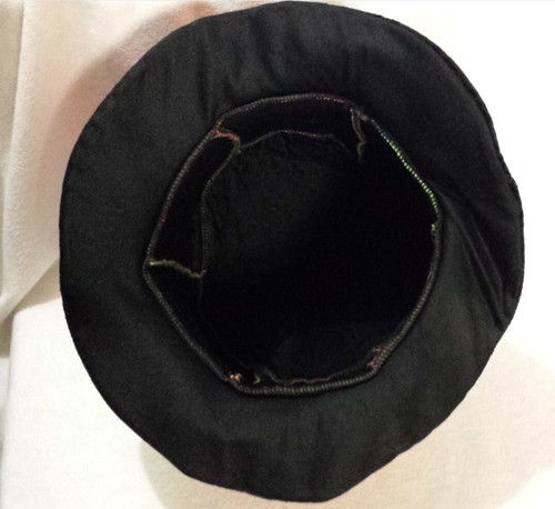 Mad Hatter Halloween Hat Rave Cap Fun Velveteen Padded Trippy Novelty Costume - Picture 9 of 10