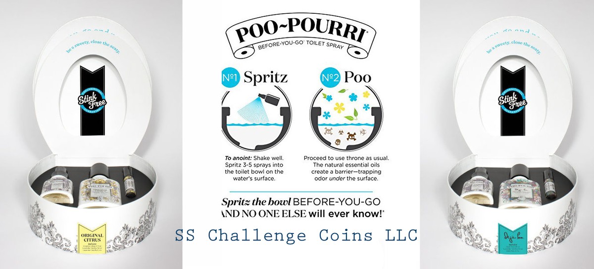 POO-POURRI GIFT SET Your Choice - Classic or Women's Potty Box