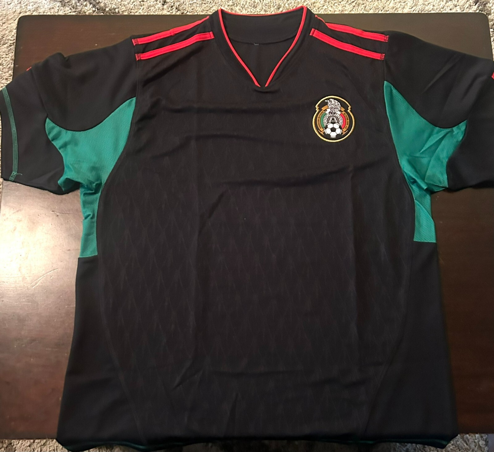 MEXICO NATIONAL TEAM REPLICA SOCCER JERSEY GIOVANNI & JONATHAN DOS SANTOS LARGE
