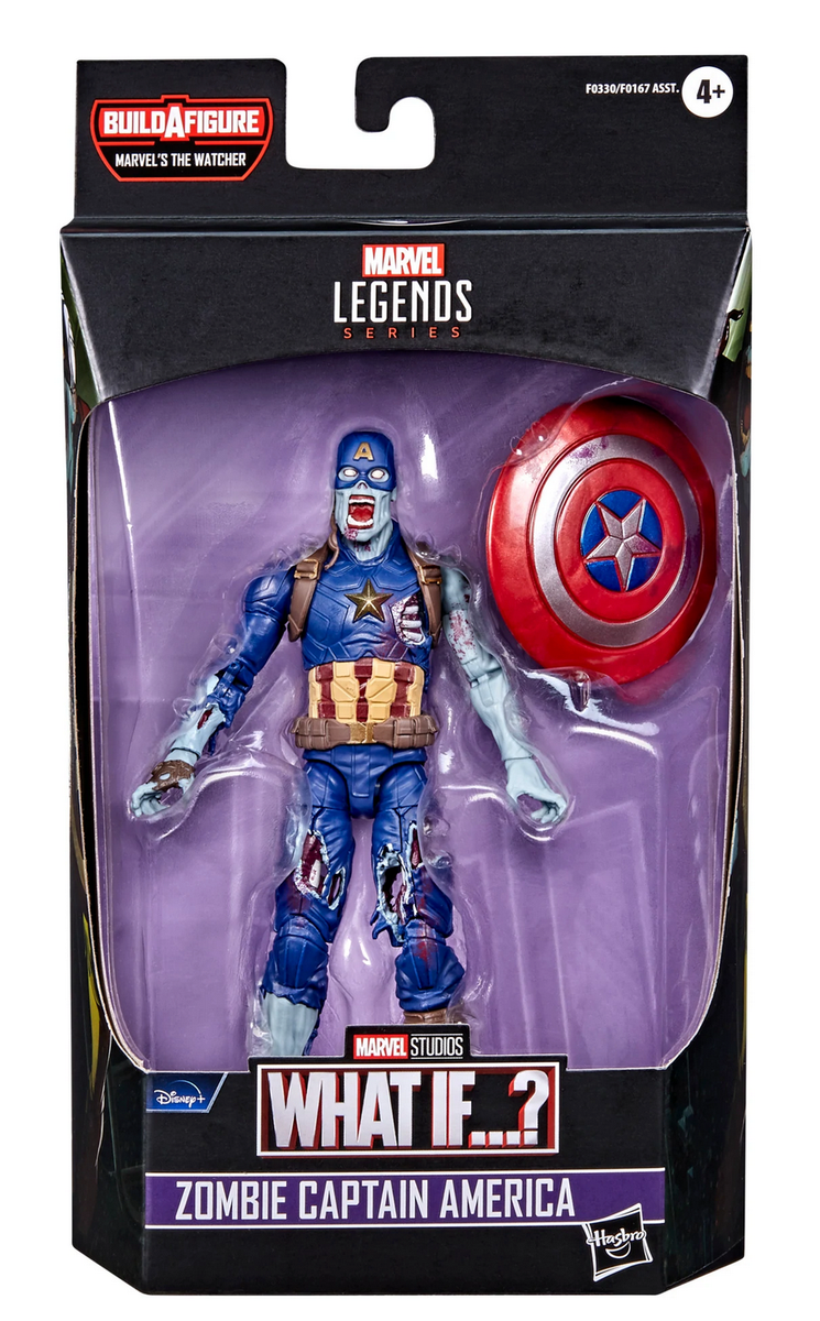 Marvel Legends What If Zombie Captain America Action Figure | eBay