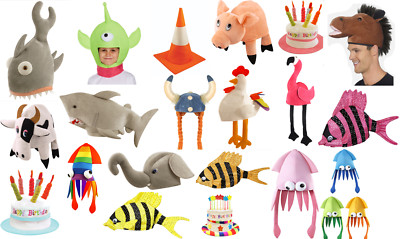 Lustiger Hut Erwachsene Kinder Neuheit Tier Party Kostüm Unisex Buch