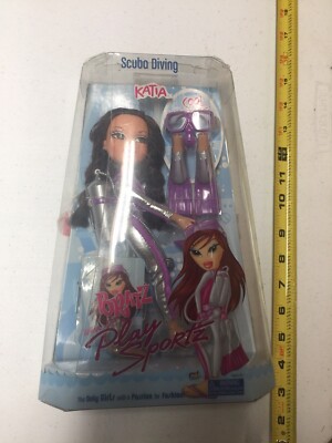 MGA Bratz Play Sportz Scuba Diving Katia Doll New Retired Rare Brats Sports