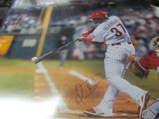 Odubel Herrera Philadelphia Phillies Signed 16x20 Photo COA Proof 