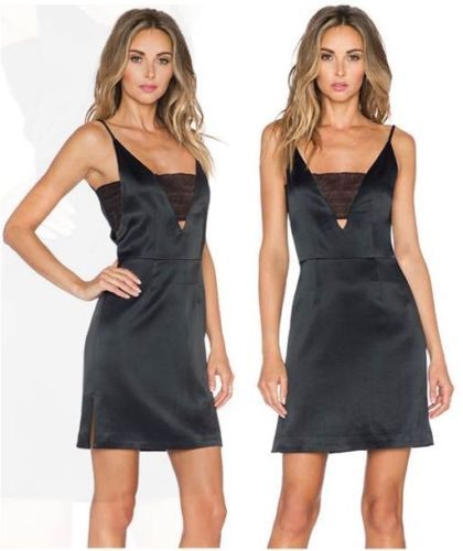 Robe Cocktail GRACE MMXIII No. 13 Noire à Manches Courtes - Taille XS Neuve