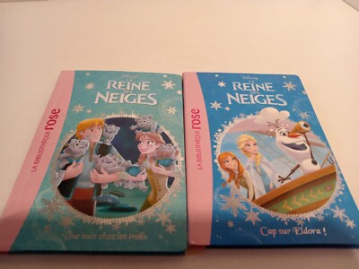 2 Books Snow Queen A Night with the Trolls, Heading for Eldora. Rose Très