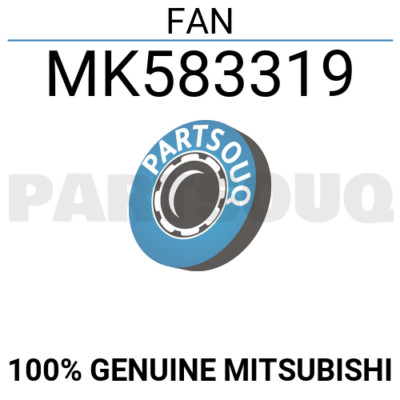 MK583319 Genuine Mitsubishi FAN | eBay