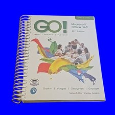 Not used GO with Microsoft Office 365, 2019 Edition Introductory