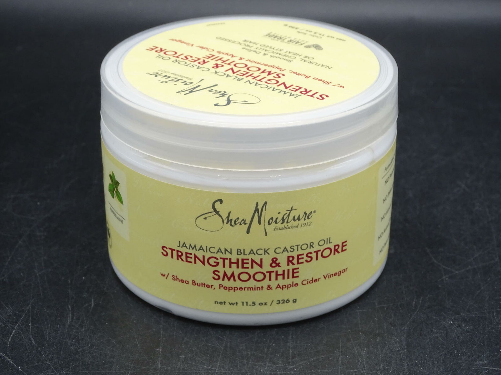 Shea Moisture Jamaican Black Castor Oil  Smoothie Cream Unisex 12 Ounce