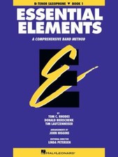 ESSENTIAL ELEMENTS TENOR SAXOPHONE MUSIC BOOK 1 ORIGINAL BOOK ONLY NEW ON SALE