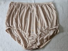 Underscore Sissy Panty Sheer Nylon Shiny Silky 10 Taupe Granny