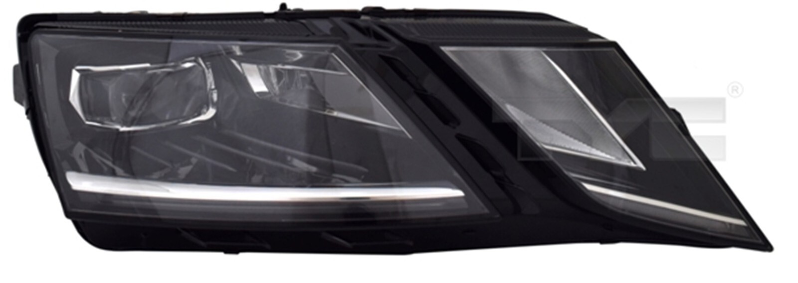 Phare LED droit pour Skoda Octavia 3 avec moteur de réglage automatique 2016-2019