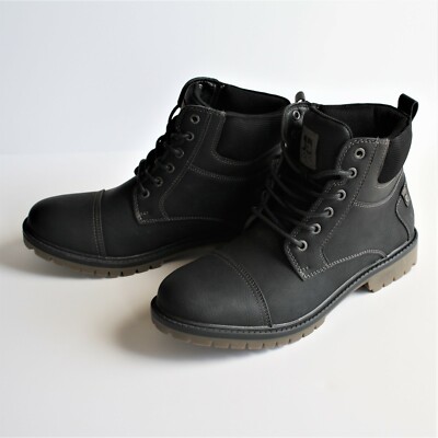 Joe’s Jeans Pop n‎ Cap High Top Boots in Black Men Size 9.5 Joe main image 4