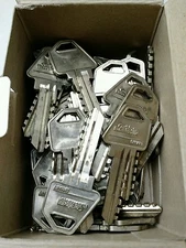 NEW BOX OF 50 Corbin Russwin High Security EMHART 59B1-6Pin-90 blank keys