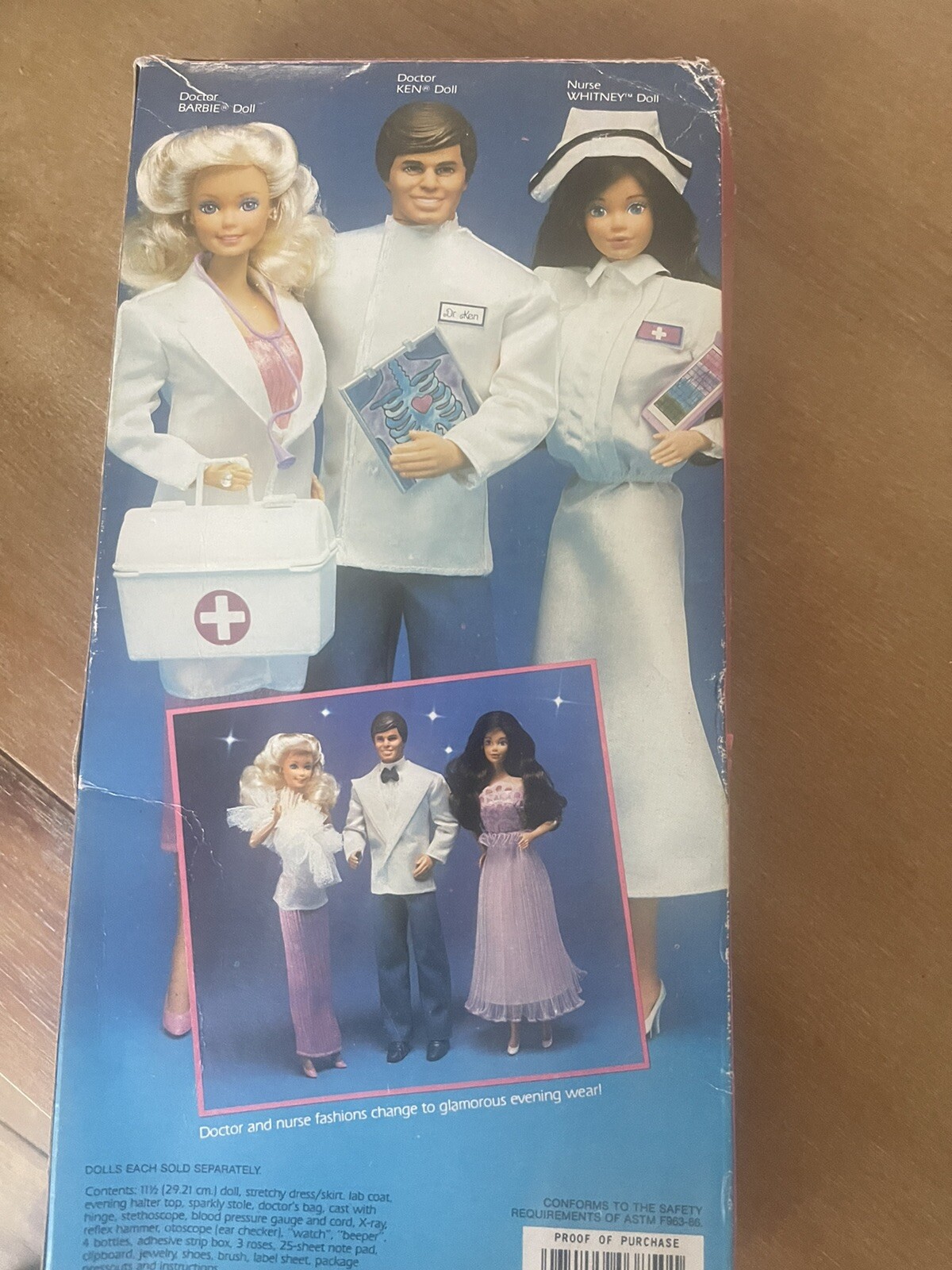 1987 Mattel Doctor Barbie by MATTEL - New Damaged Box