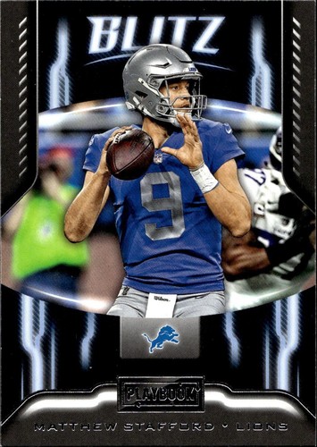 2018 Panini Playbook Matthew Stafford #10 card