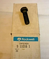 Rockwell Capscrew (Box of 20), pn S11016-1