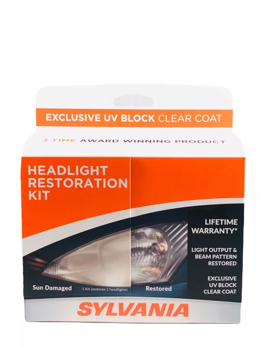 New SYLVANIA Headlight Restoration Kit eBay
