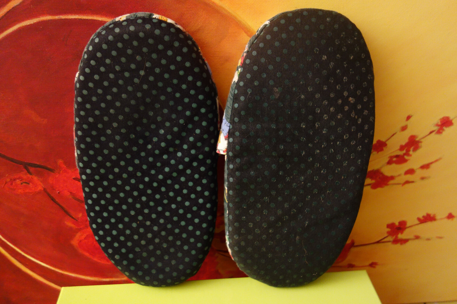 APL Pantofole Weinachten nuove adatte taglia 38 40 100% cotone