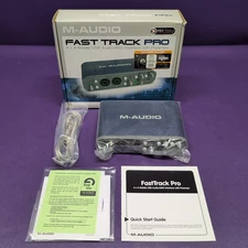New M-Audio Fast Track Pro Digital Recording Interface