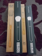 Thebodyshop Face Brushes Set of 4 New In Box
