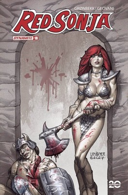 RED SONJA 2023 #18 VARIANT CVR C LINSNER DYNAMITE