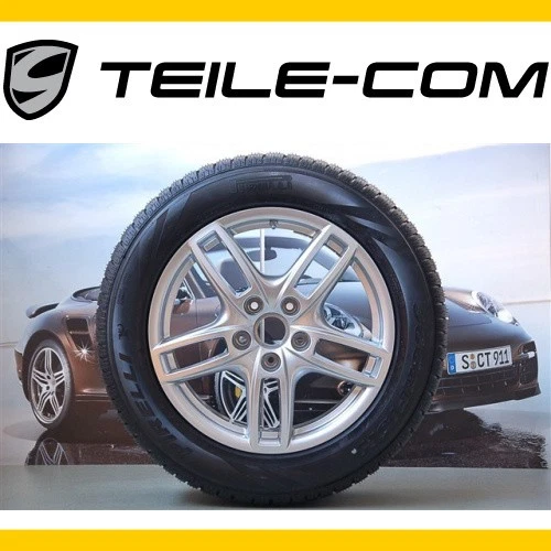 Porsche 958 19" Cayenne Turbo Winter Wheels Pirelli Winter Tyres 95804460073 - Image 3 of 4