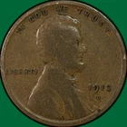1912-D Lincoln Wheat Cent Very Good VG Coin #37480
