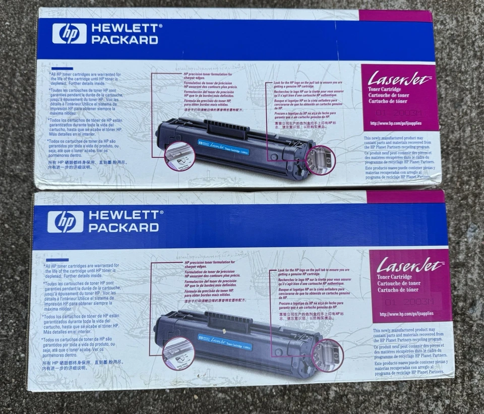 HP 92A LaserJet Toner Cartridge Black C4092A Qty. 2 NIB 1100 3200 - Image 2 of 3