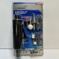 Air Die Grinder JobSmart 13-Piece Spindle Lock Hobby Kit Air Tool Set Shop Tools