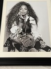 Janet Jackson Signed 8 X 11.5 Photo Star Singer Autographed Nicely Framed — photo 9