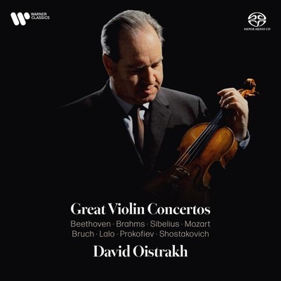 Audio Cd - David Oistrakh: Great Violin Concertos (6 Cd)  - Warner Classics -D- 