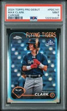 2024 Topps Pro Debut #PDC141 Max Clark Chrome PSA 9