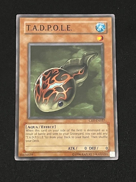 T.A.D.P.O.L.E. CRV-EN027 YuGiOh Cybernetic Revolution trading card — raw and PSA graded price guide