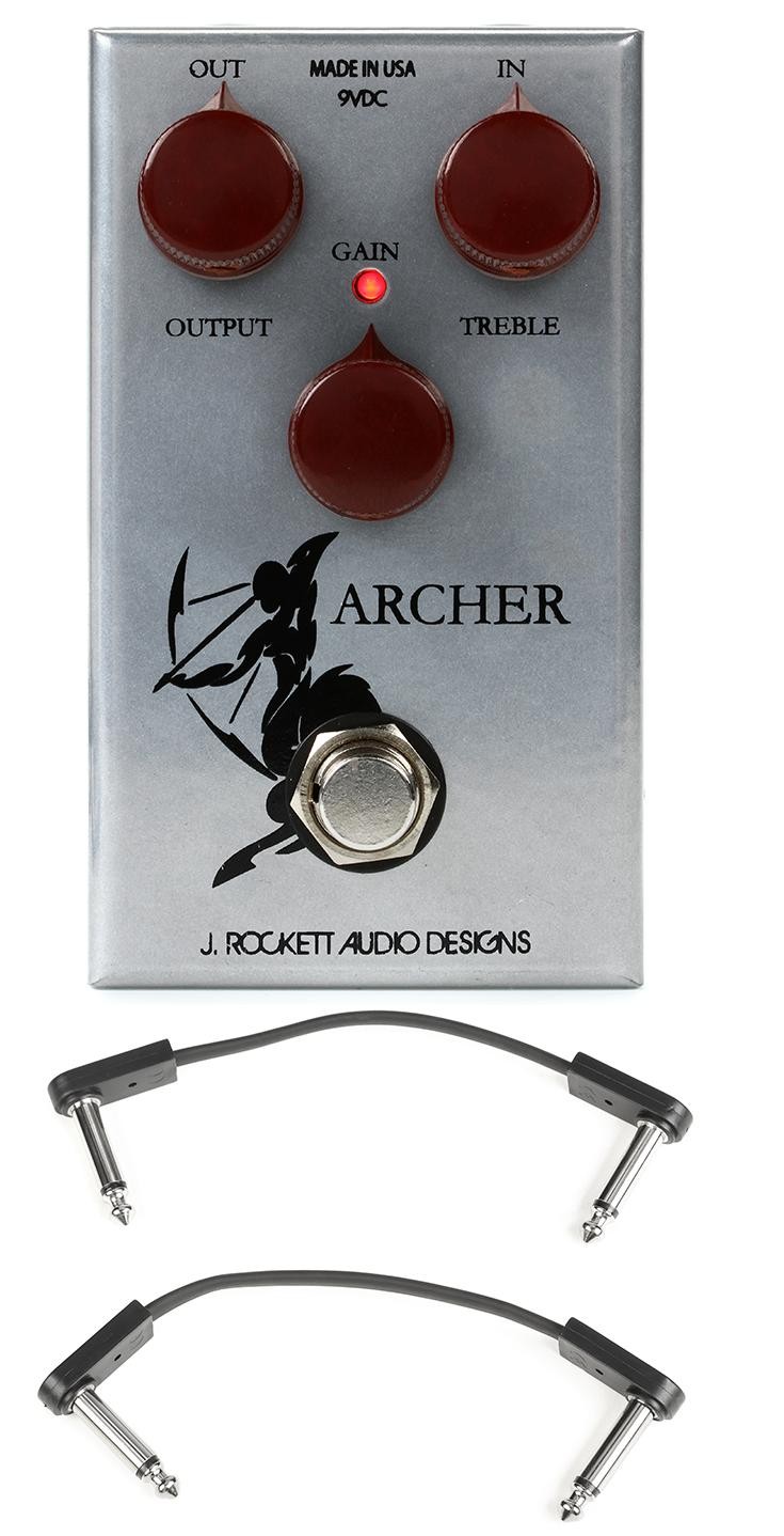 J. Rockett Audio разрабатывает педаль Archer Boost/Overdrive с патч-кабелями EBS