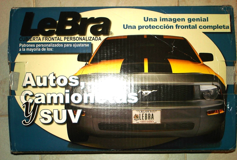 Lebra Front End Mask Cover Bra Fits TOYOTA PRIUS 2009-2012. NEW IN BOX, UNUSED - Imagem 4 de 4
