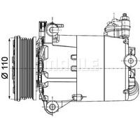 Kompressor, Klimaanlage Behr *** Premium Line *** Mahle ACP1357000P