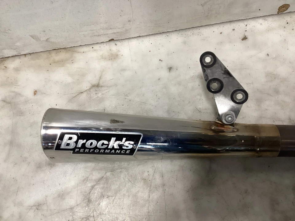 Silenciador sistema de escape completo 99-20 Suzuki Hayabusa 1300 BROCKS Alien Head 2 14" Foto 3 de 4