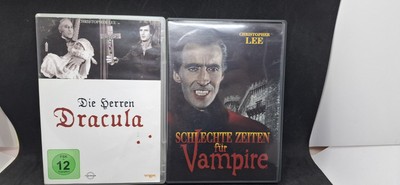 DVD Die Herren Dracula Schlechte Zeiten Für Vampire Christopher Lee Doppelpack