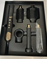 Foxybae Rose Gold Super Styler Pro 1200W 5-In-1 Hair Styling Set