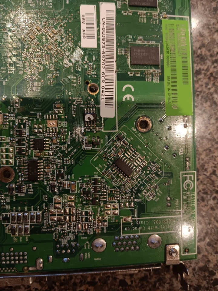 PCI-E express card ATI 109-A67631-31 V071 Ver 1.1 ATI-102-A676 Rev A00 VGA DVI - Image 3 of 4